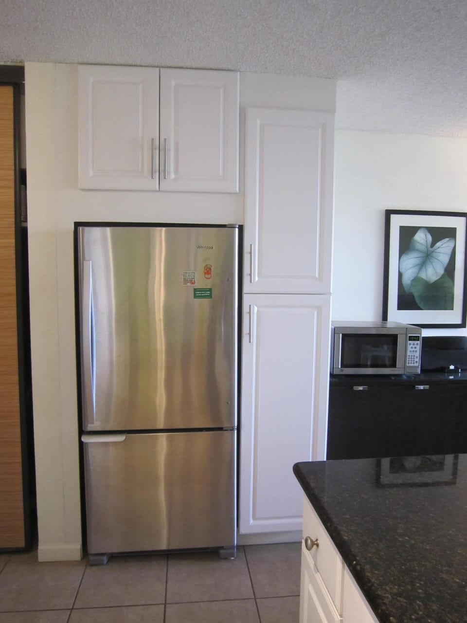 Pantry and New Stainless Refrigerator