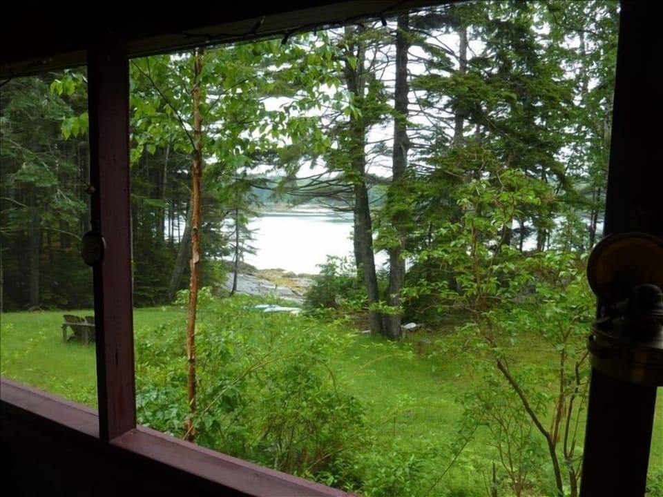 View from the porch.