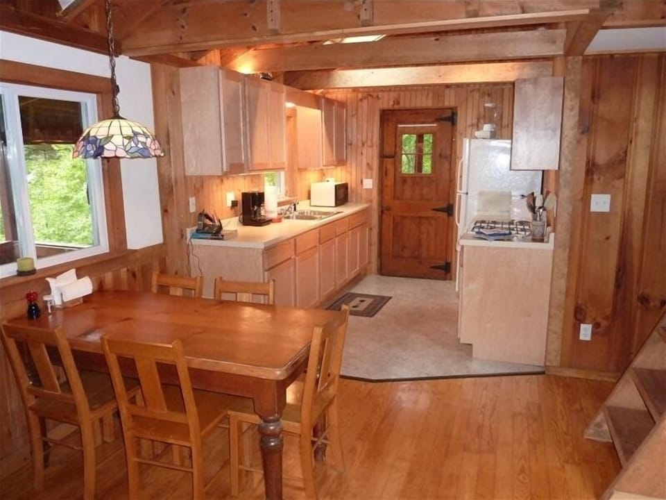 Kitchen and Dining Area.