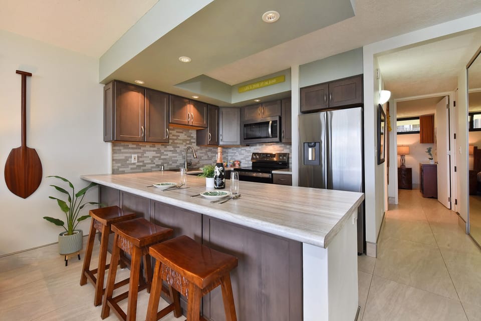 kitchen Bar area