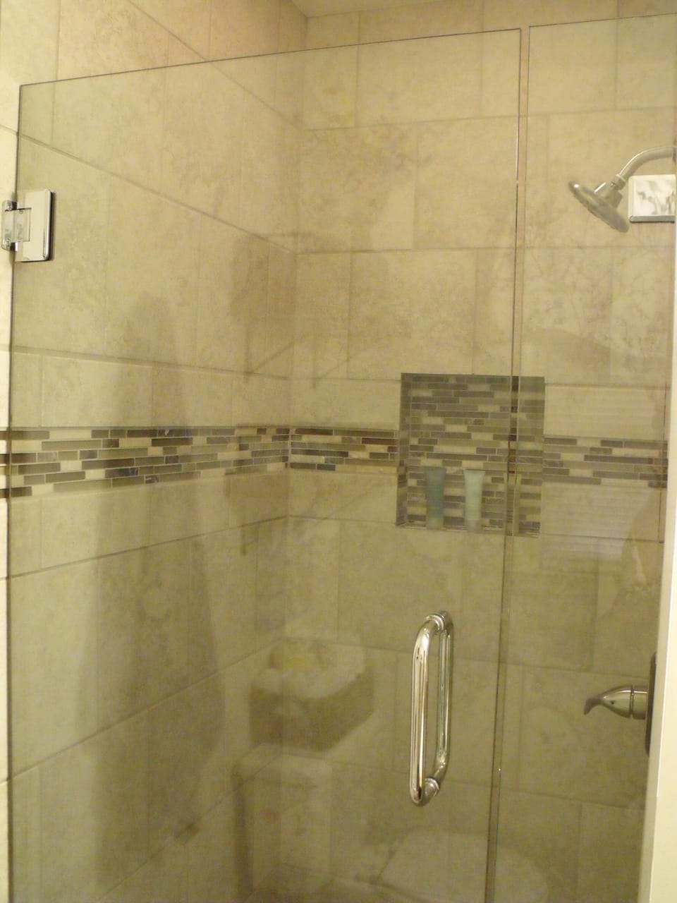 New Master shower