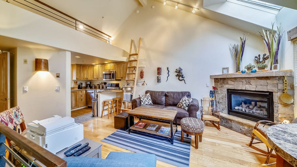 Living Room and Kitchen on Top Level