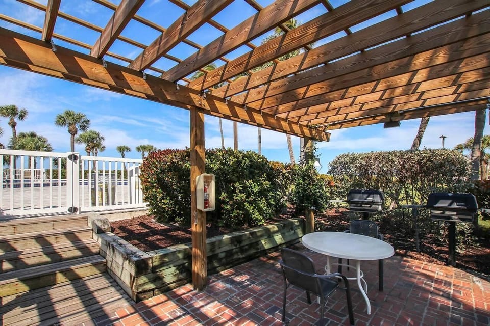 One of three BBQ areas you have access to