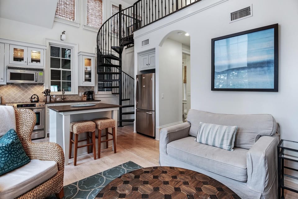 Steps up to Loft
