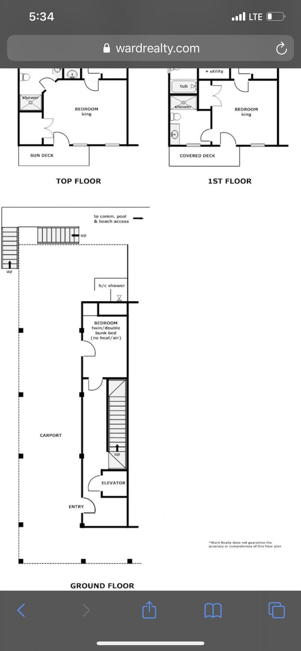 There is AC on the ground floor.