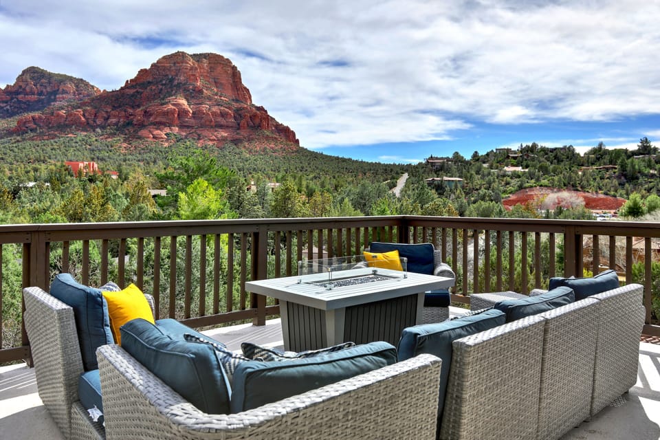 Stunning views from the deck
