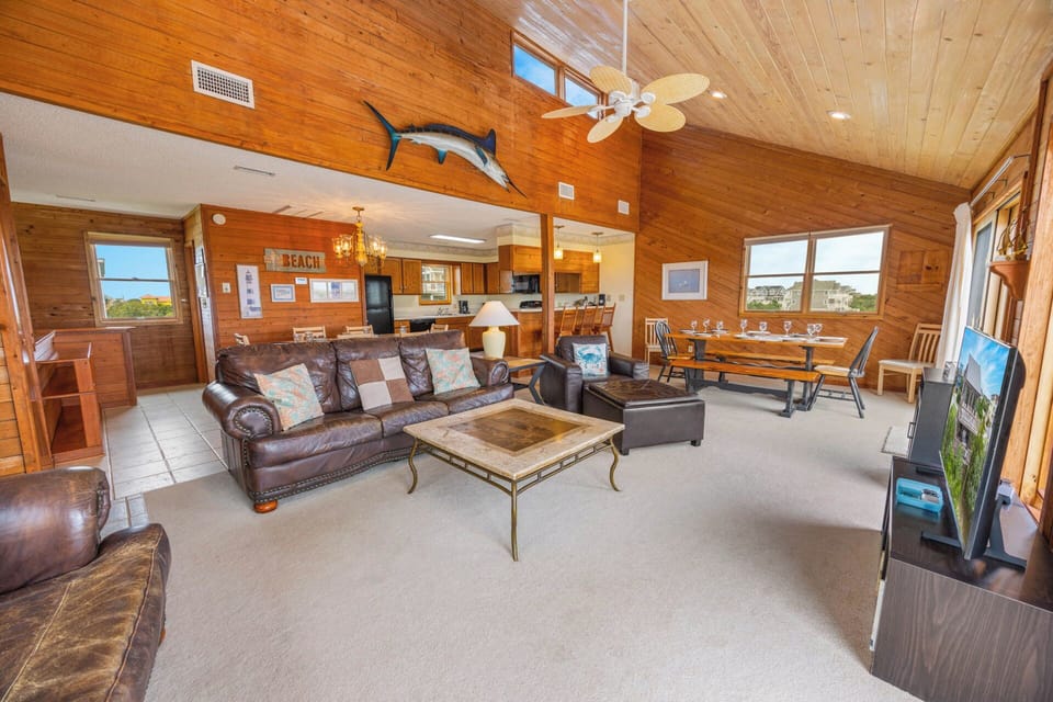 Surf or Sound Realty - 29 - Two Cay Seas - Great Room -2