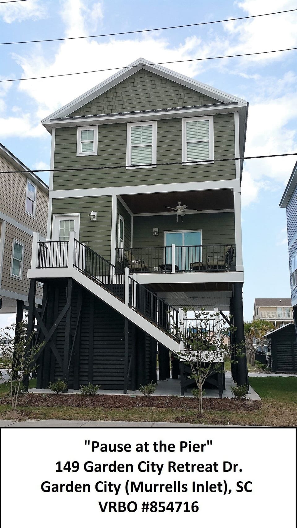 View of home from Magnolia Ave.