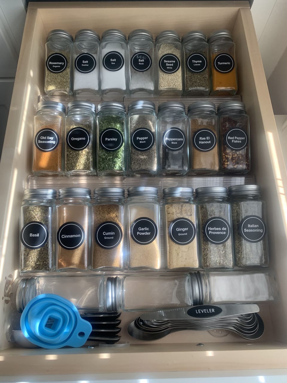My spice drawer for you to use.