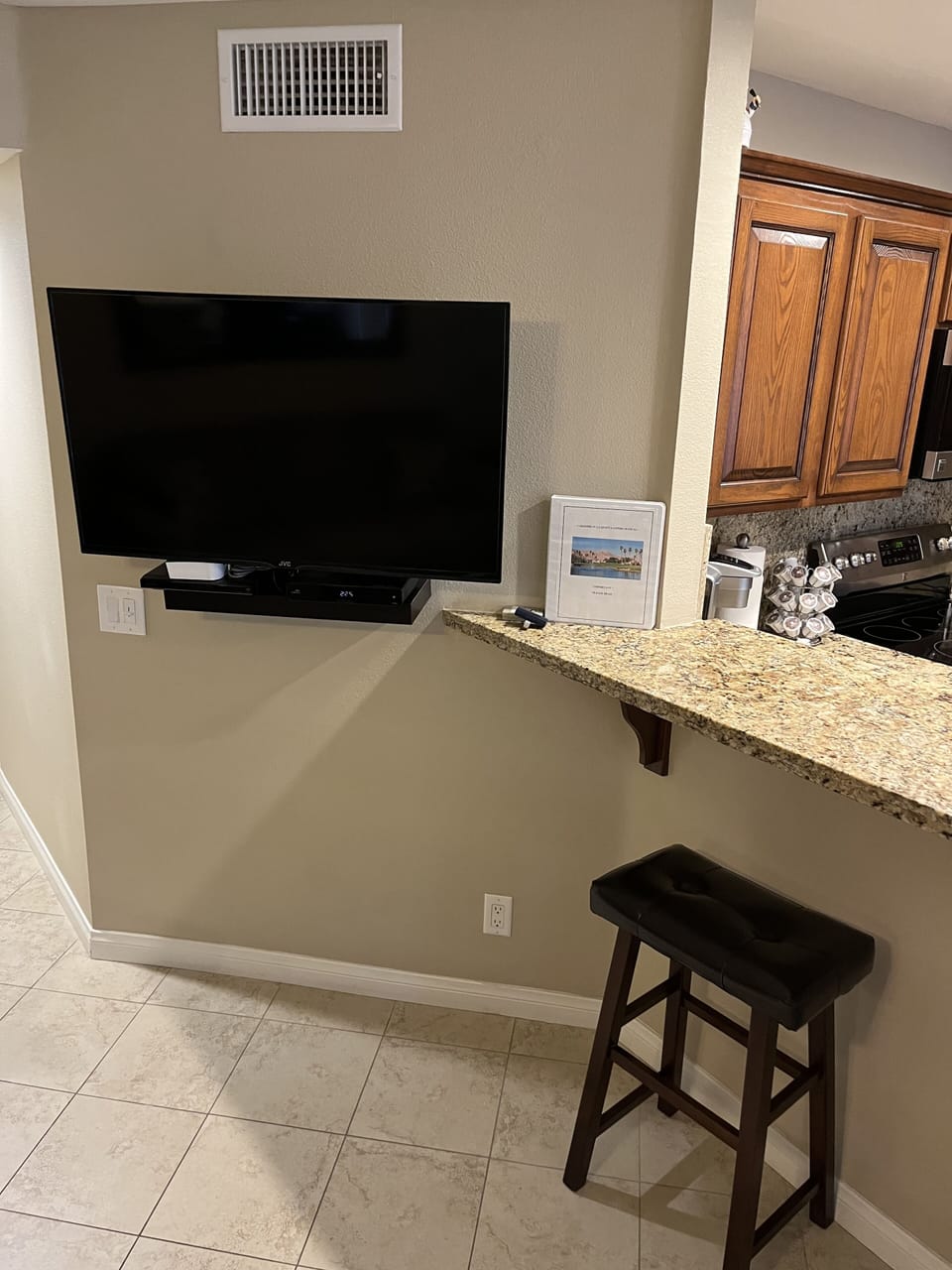 Living room TV
