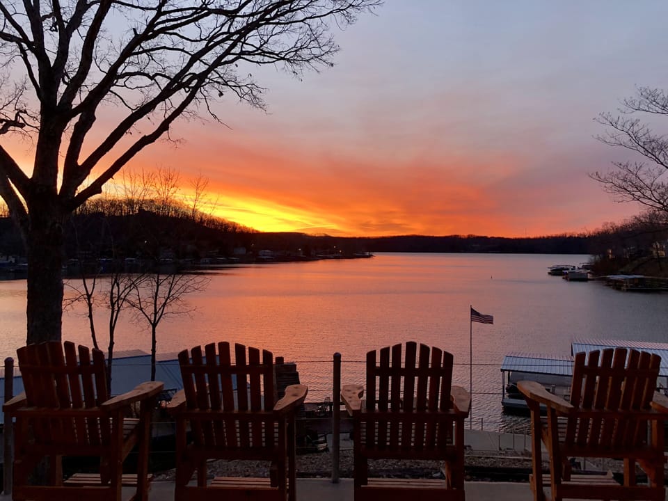 Sunrise from the House