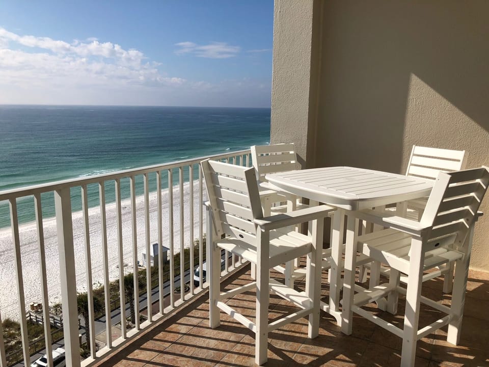Your own private balcony, perfect for sipping coffee in the mornings!