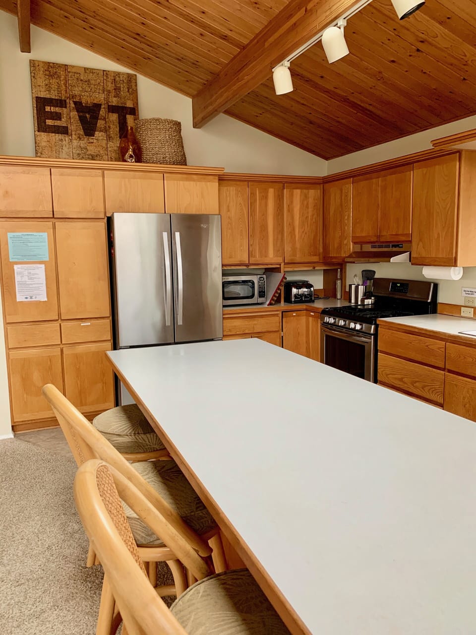 Light & bright kitchen with anything you might need.