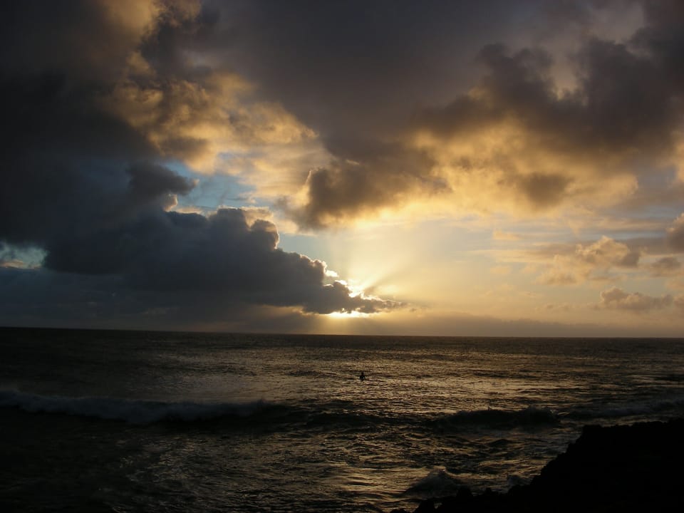Sunset at Turtle Bay Resort