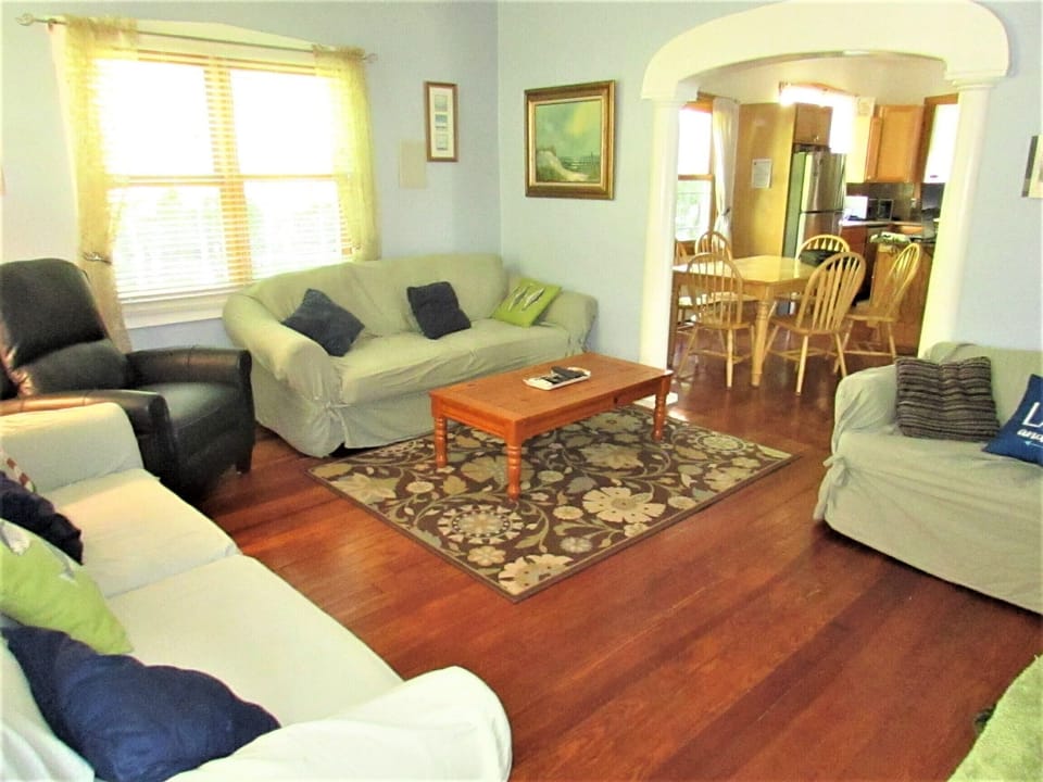 Livingroom with Couch Covers