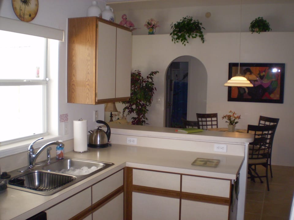 Kitchen with every utensil and pan you need to prepare meals!