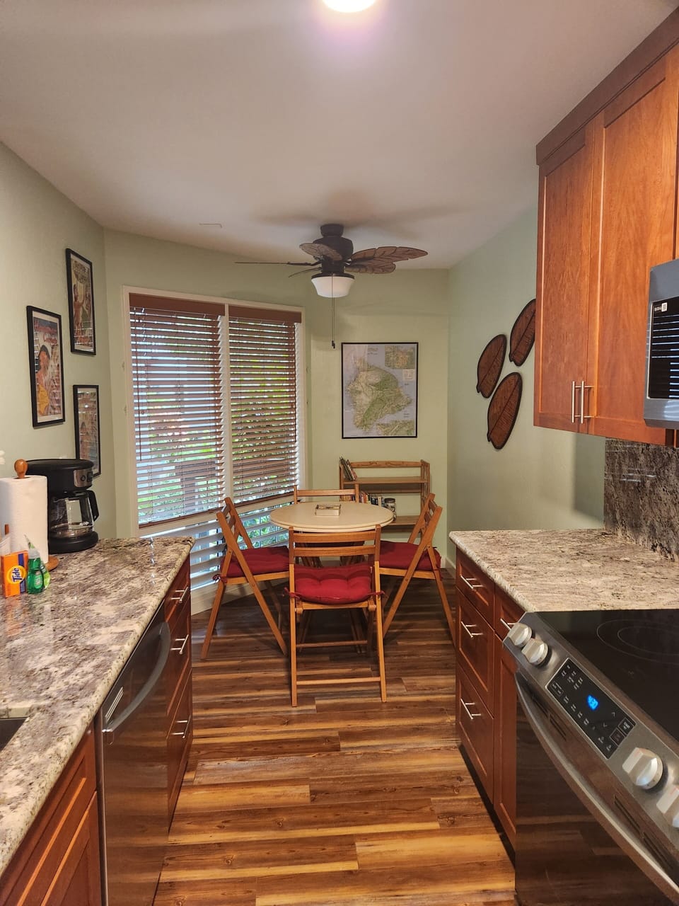 Cozy breakfast area