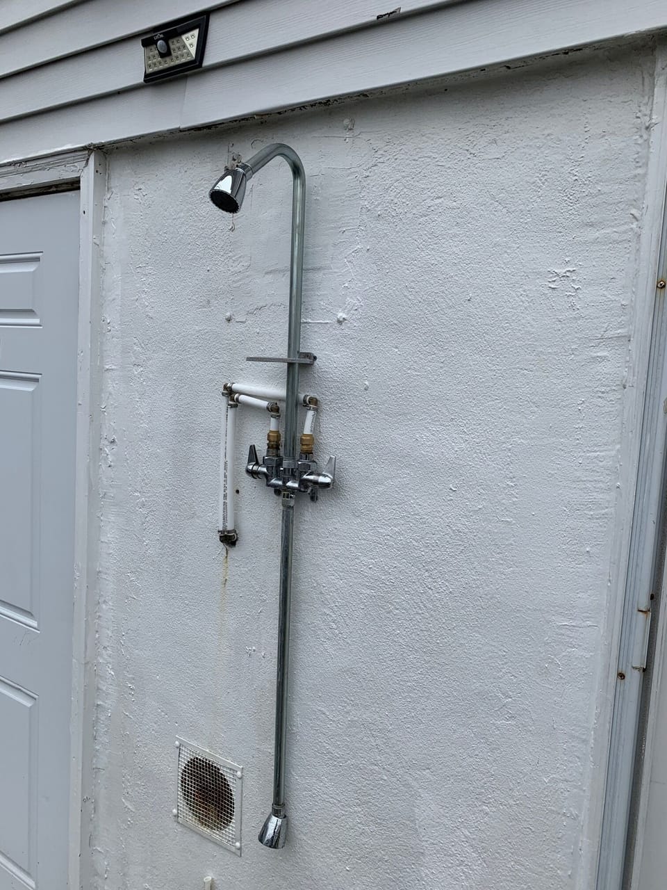 Outdoor Shower Next to Unit 