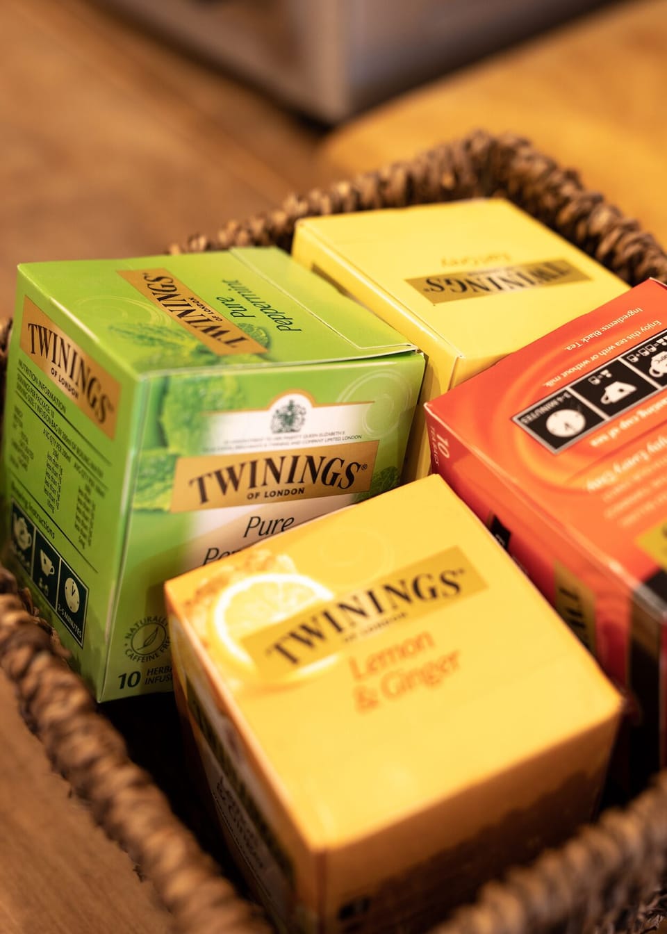 Complimentary Twinnings Tea 