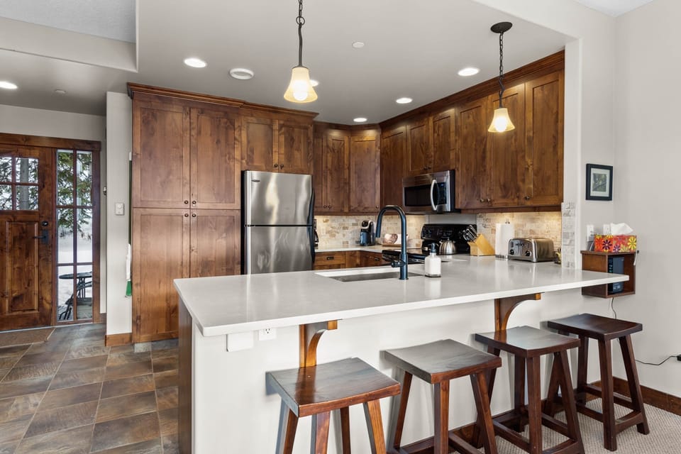 Fully equipped kitchen