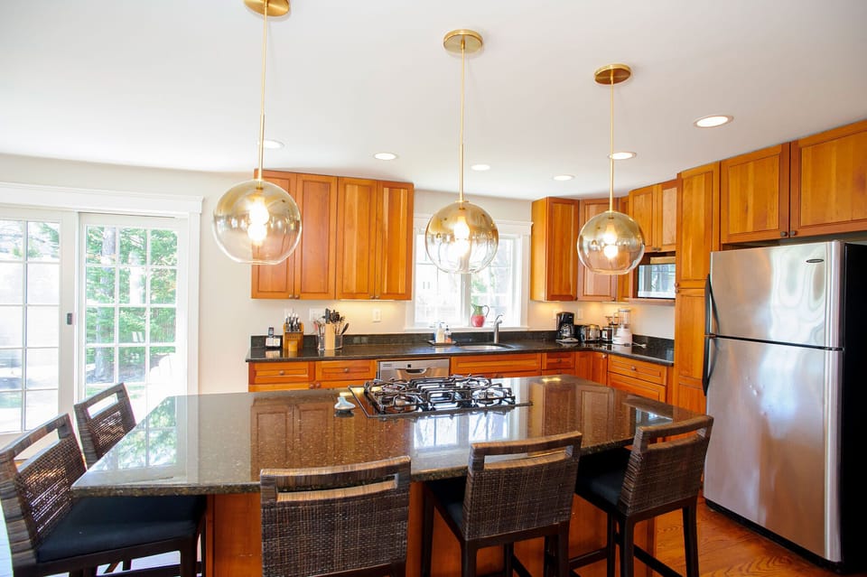 Well-stocked kitchen
