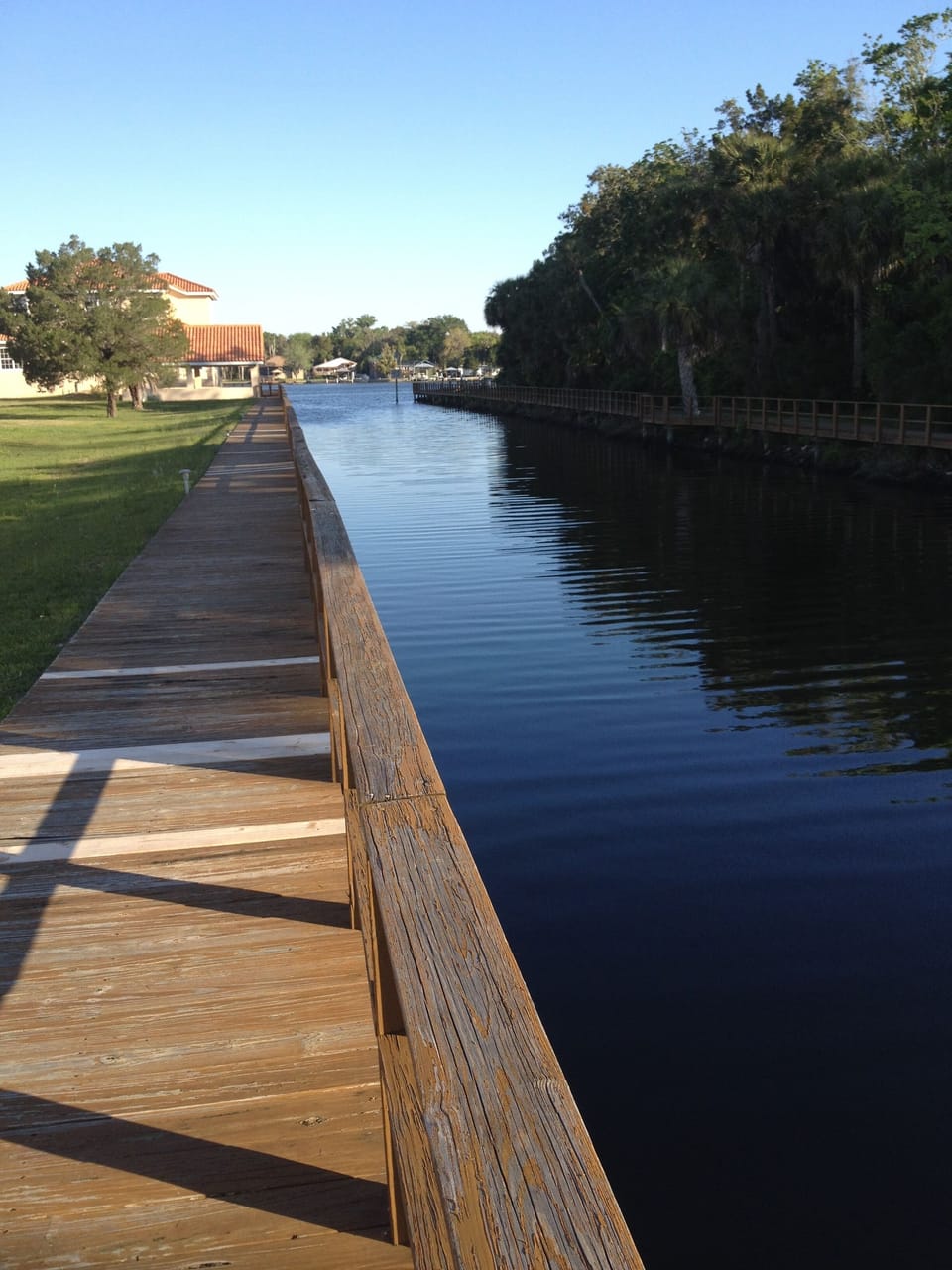 Water view leading out to your adventures.