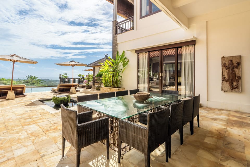 outside dining table