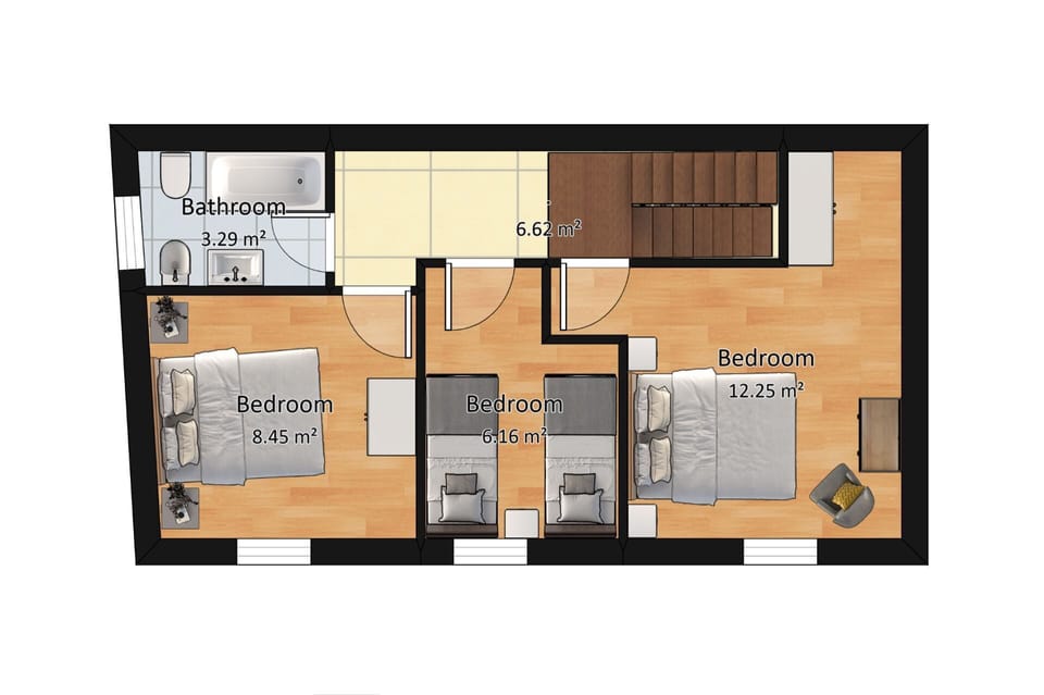 Second floor plan