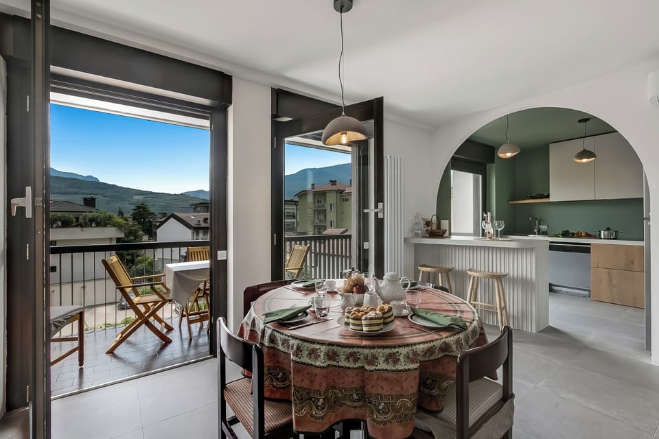 Kitchen and dining area