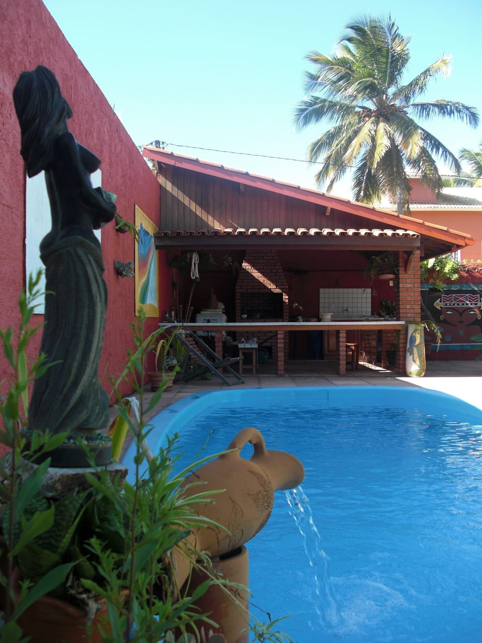 Pool and barbecue