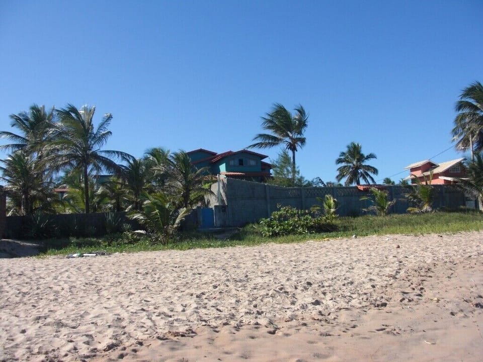 House taken from the beach