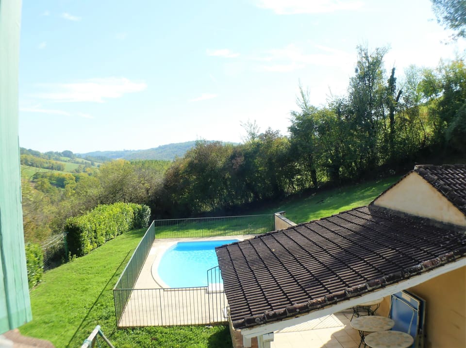 the view from the bedrooms 