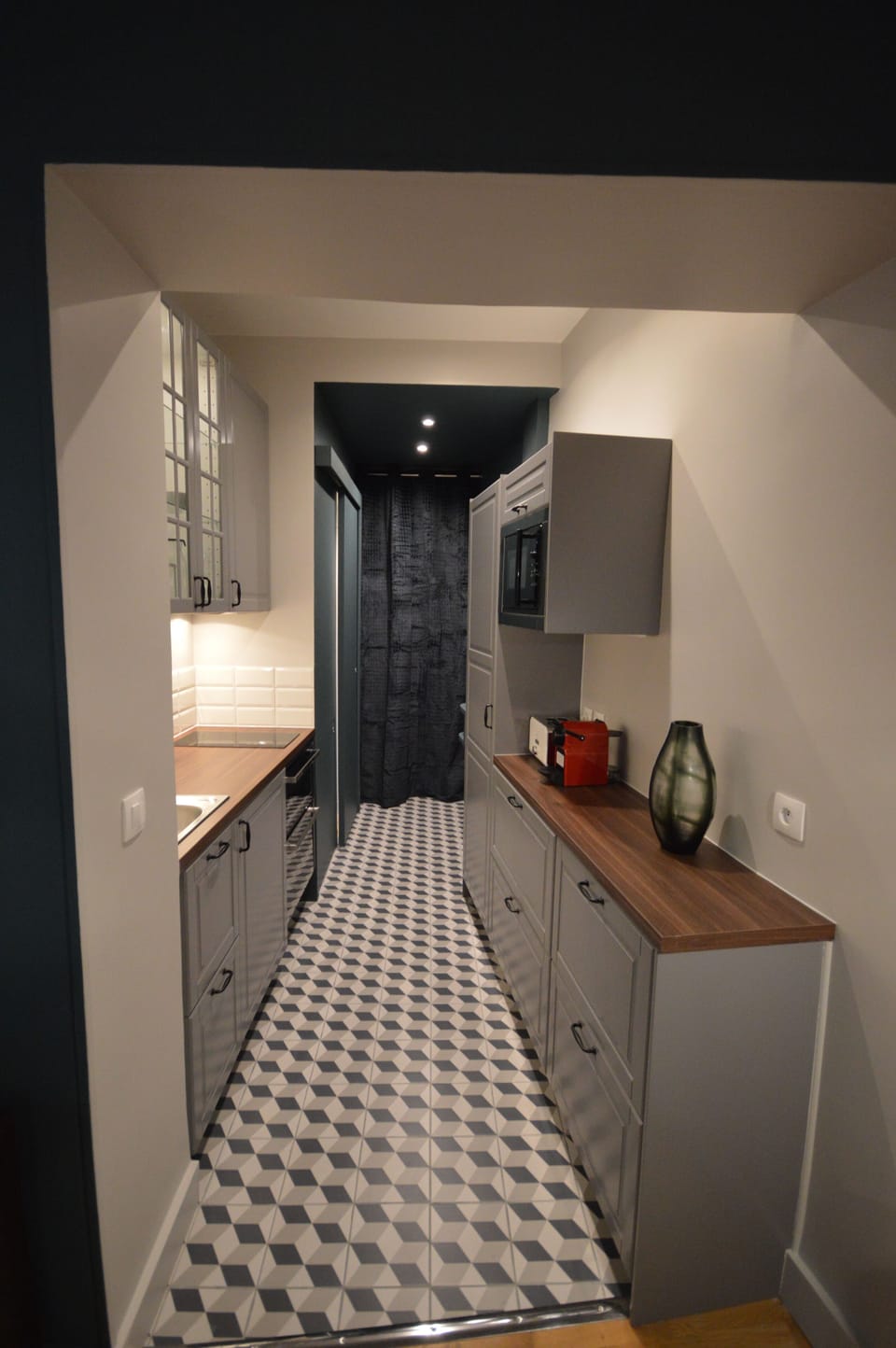 From entrance onto Kitchen Fully Equipped - Dish washer - WasherDryer - Freezer