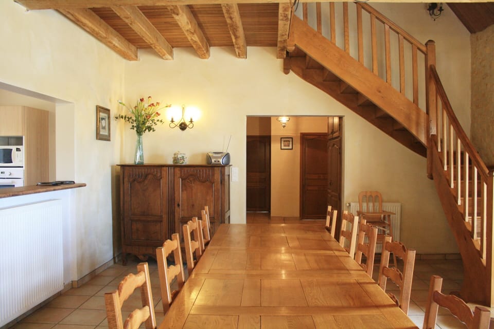 The dining room