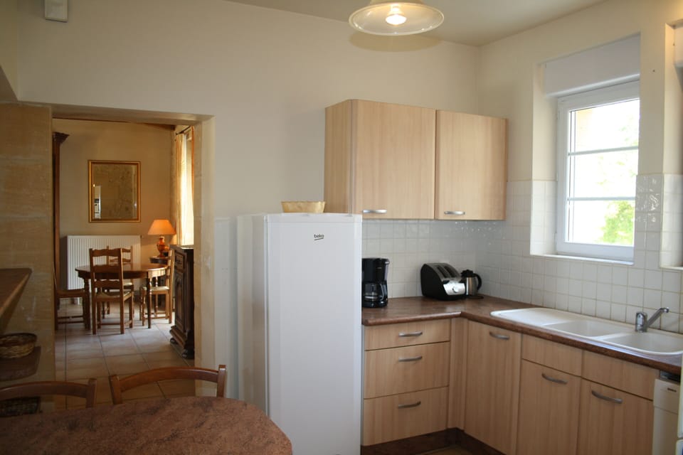 The very well equiped kitchen