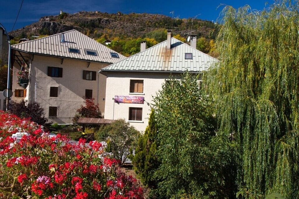 View of the residence in summer