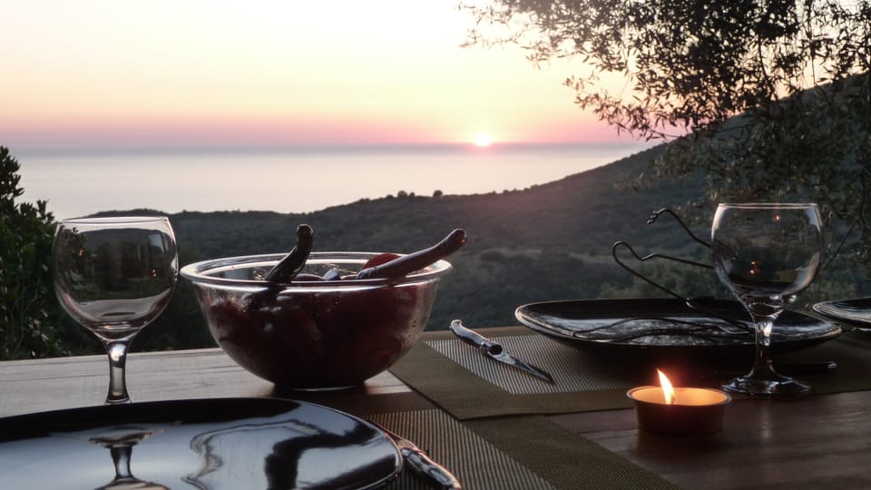 Dine on the terrace