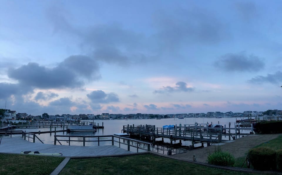 Sunset View from the Deck