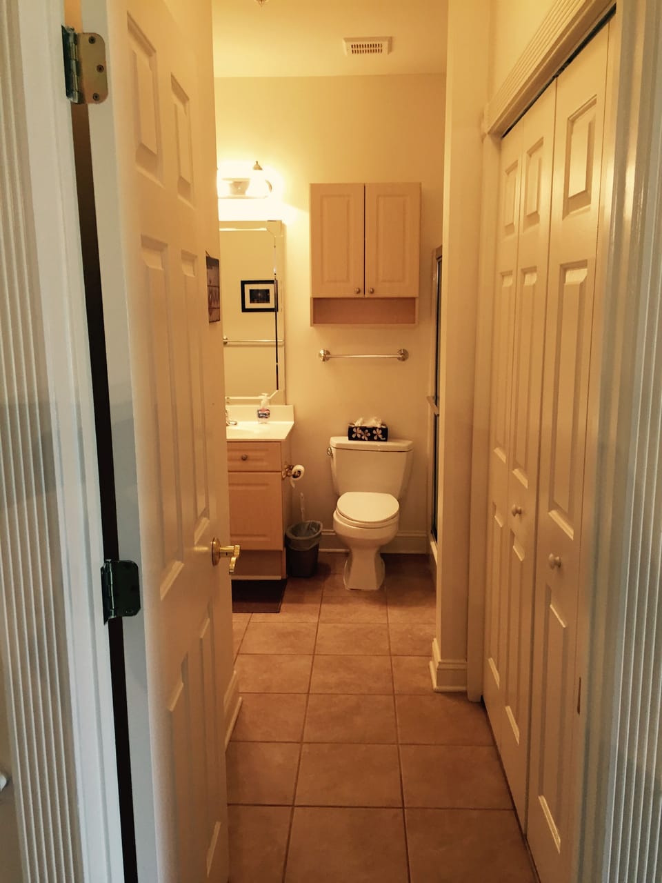 Bathroom / Closet with Washer & Dryer