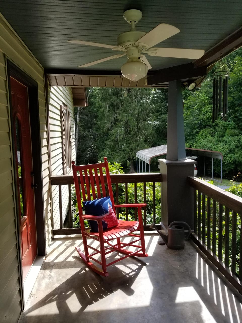 Evening on the front porch