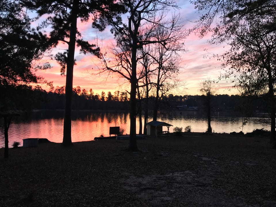 Quiet time to reflect & enjoy the breathtaking sunrise 