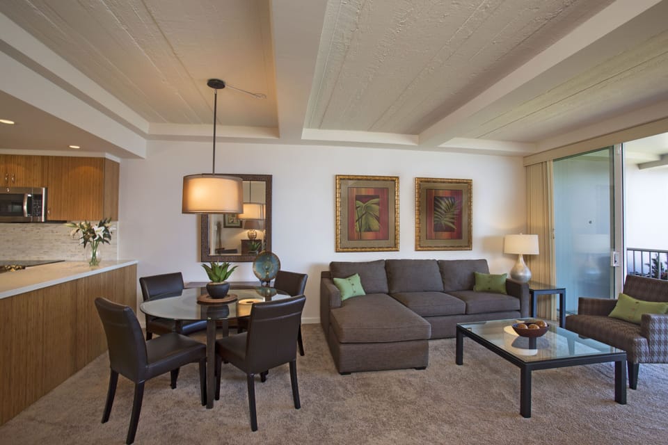 Living and dining area