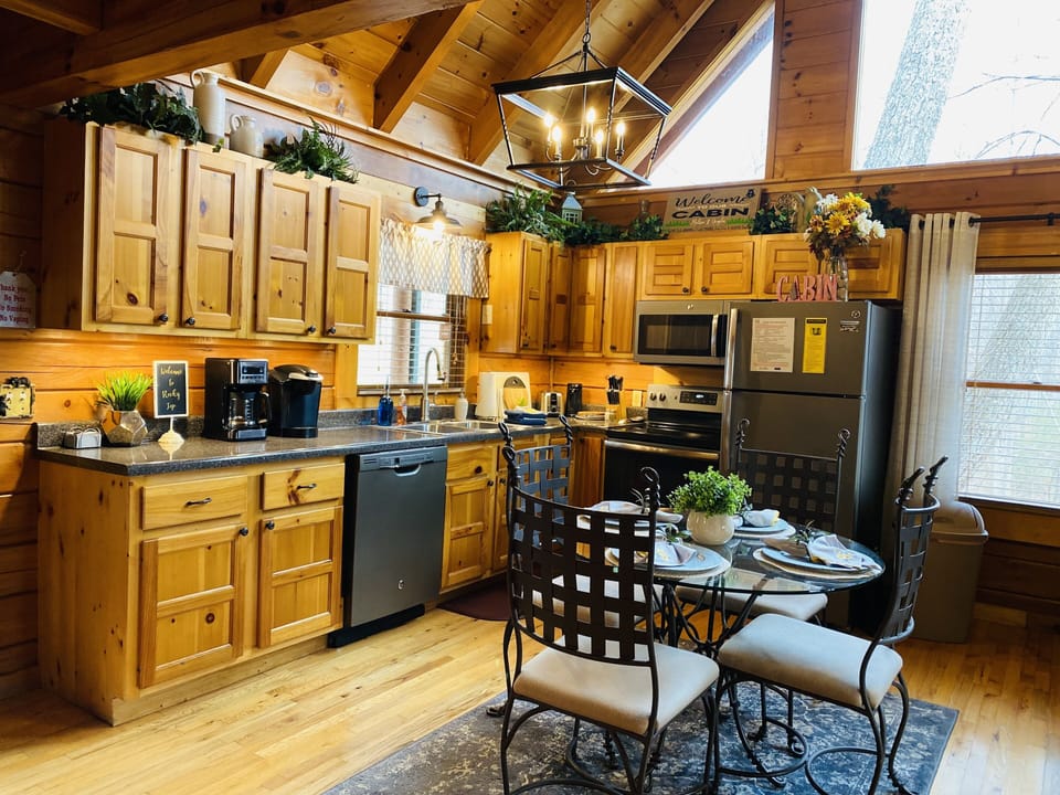 Fully Equipped and Spacious Kitchen