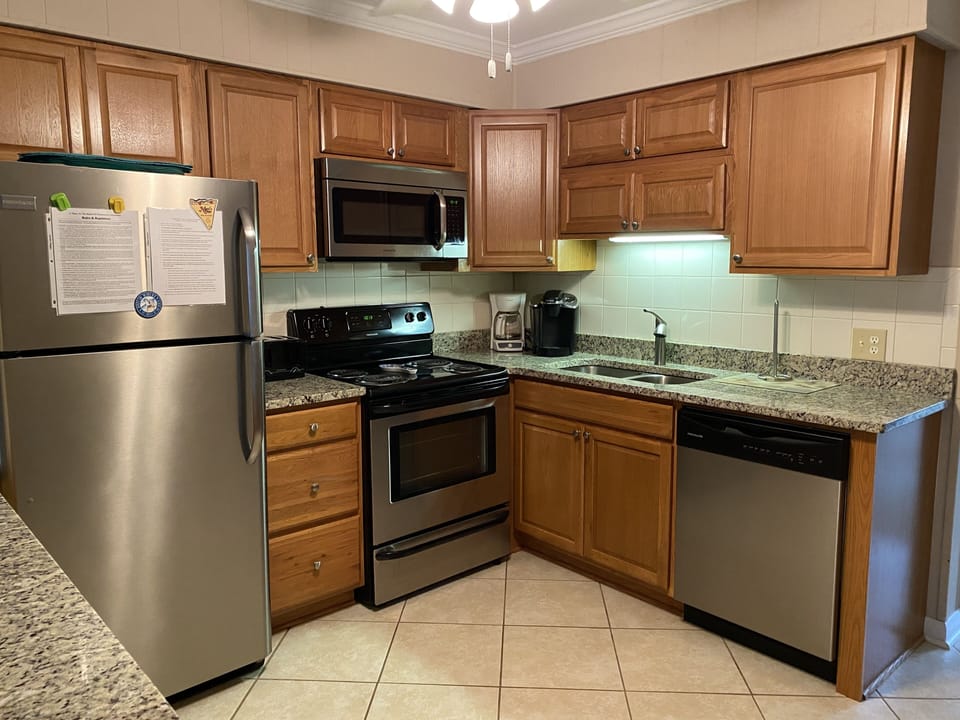Renovated kitchen.