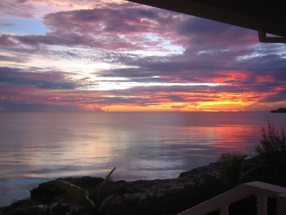 Sunset from veranda