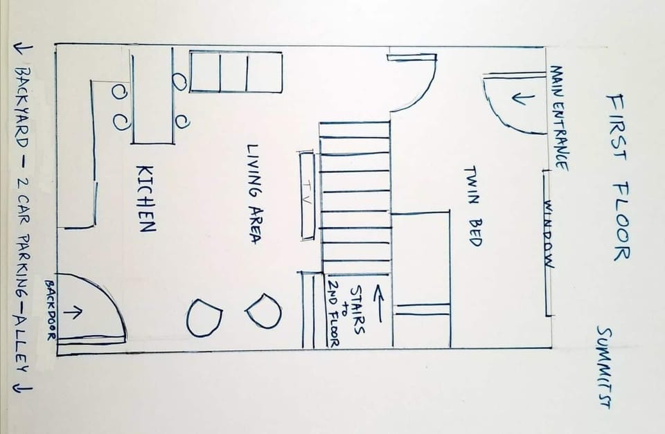 First floor layout
