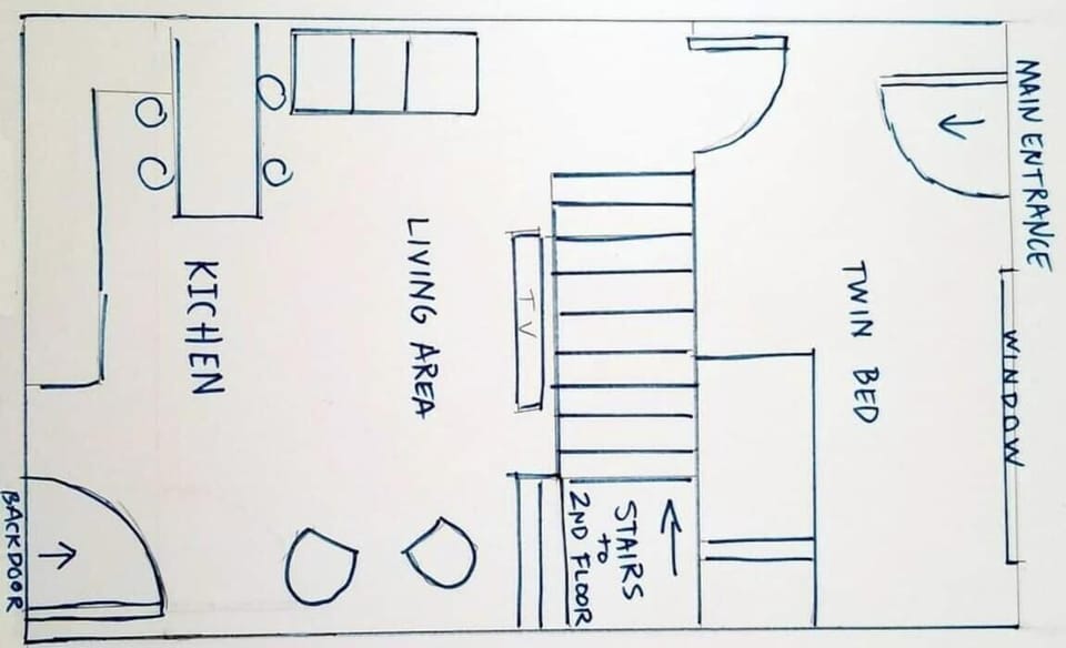 First floor layout