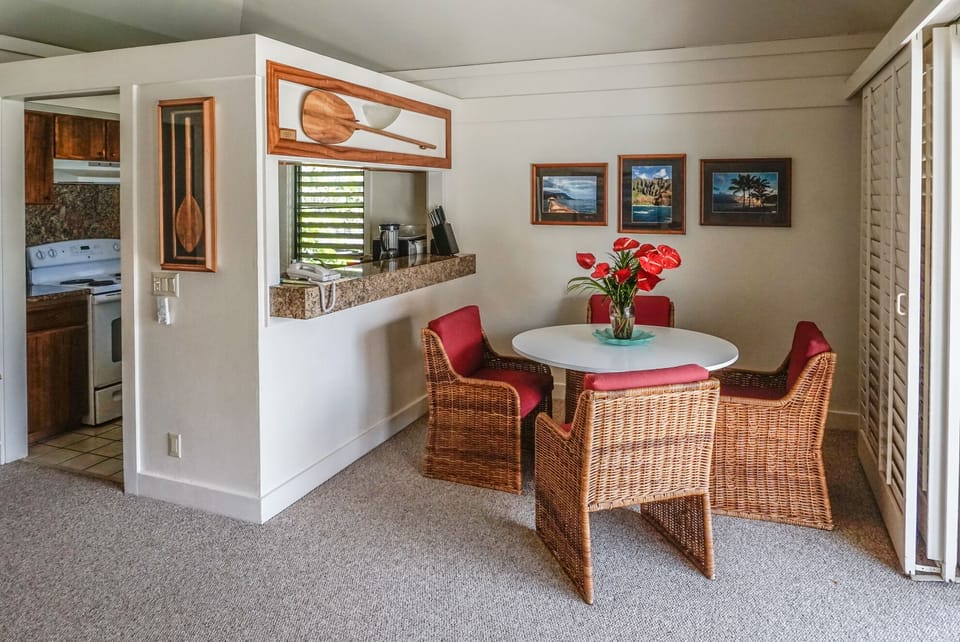 Cozy dining area