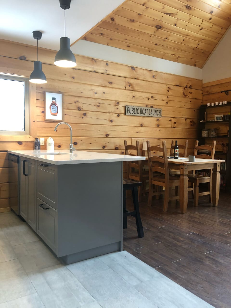 Kitchen and Dining Area
