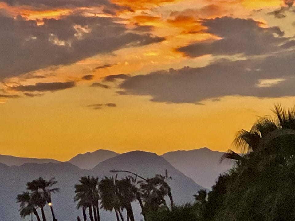 Amazing sunsets from the pool!